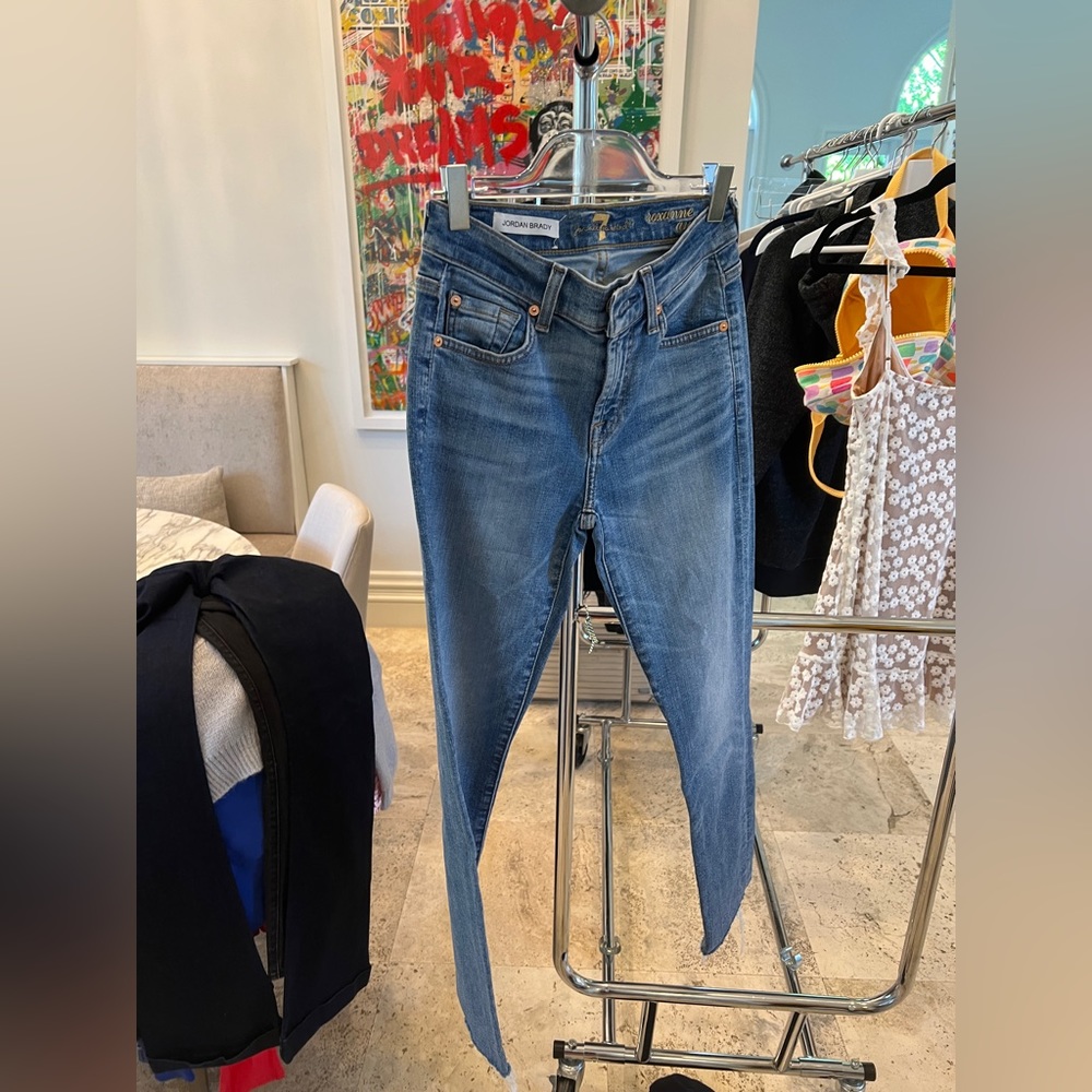 7 For all mankind straight leg jeans